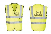 Safe Distance Hi Vis Vest